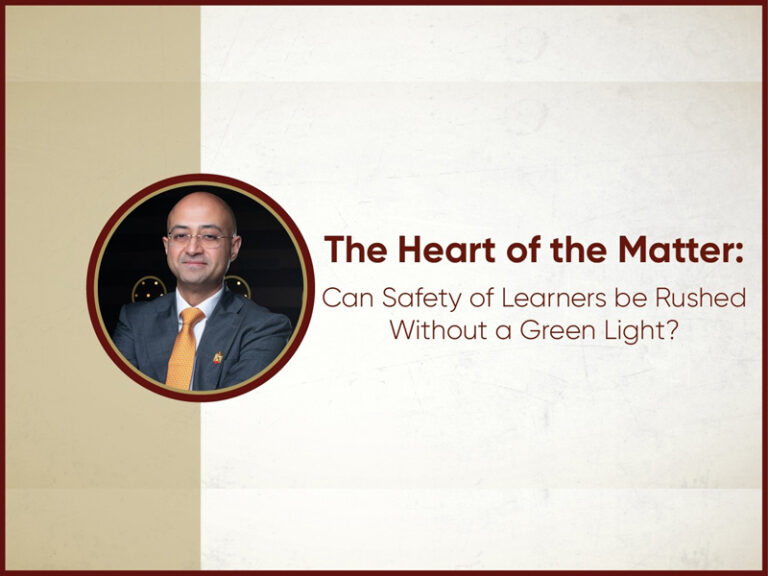 The Heart of the Matter: Can Safety of Learners be Rushed Without a Green Light?